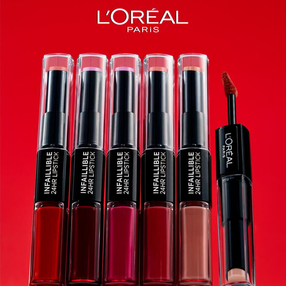 Rouge a levres longue tenue Infaillible 24H Duo