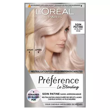Preference Soin patine, service post-decoloration