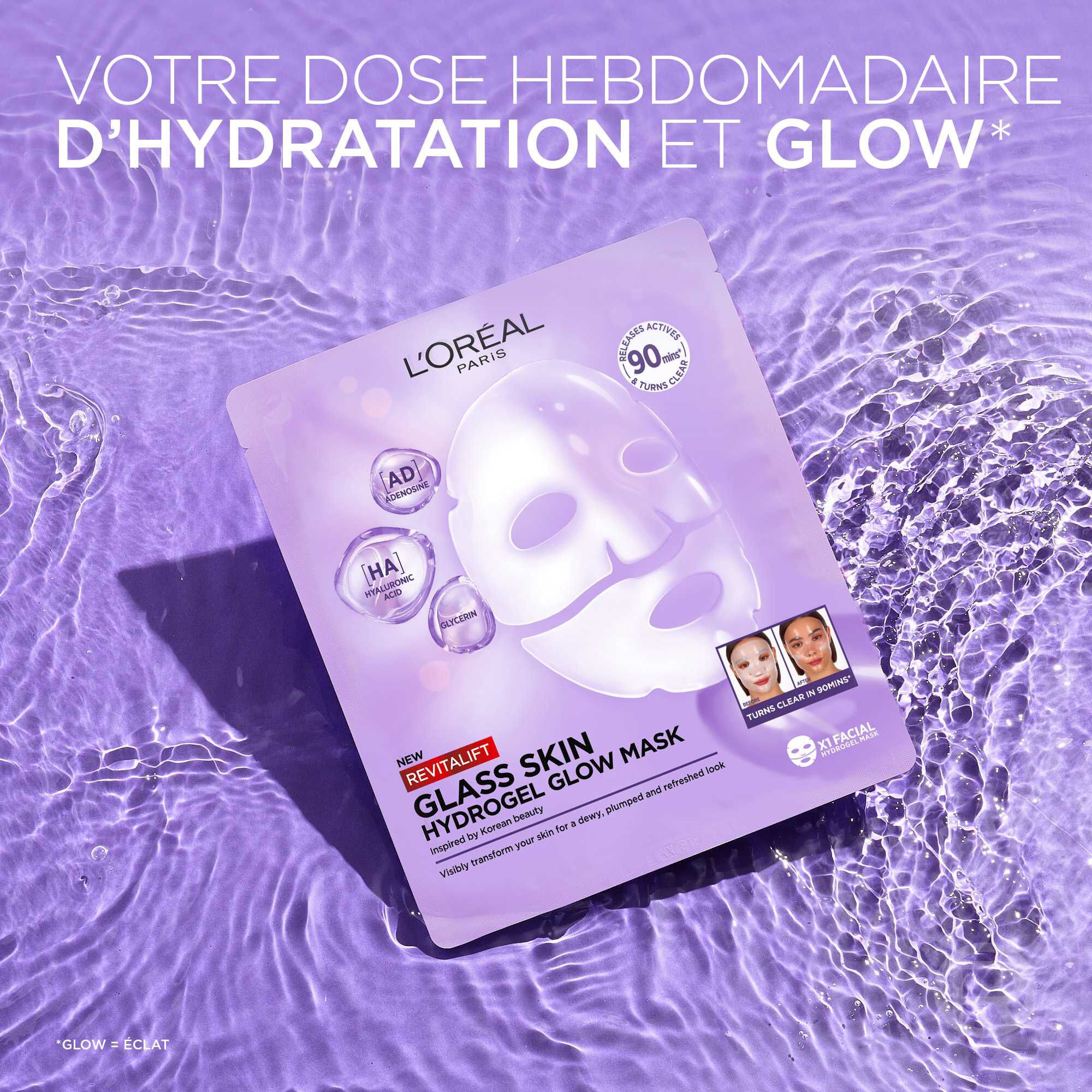 Revitalift Filler Masque Glass Skin Hydrogel