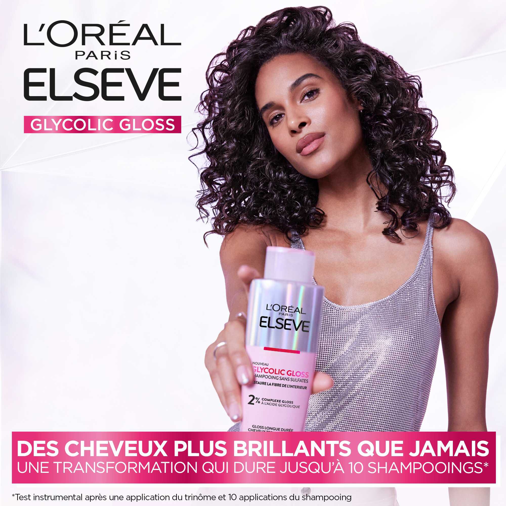 Elseve Ultimate Glycolic Gloss Shampooing ​