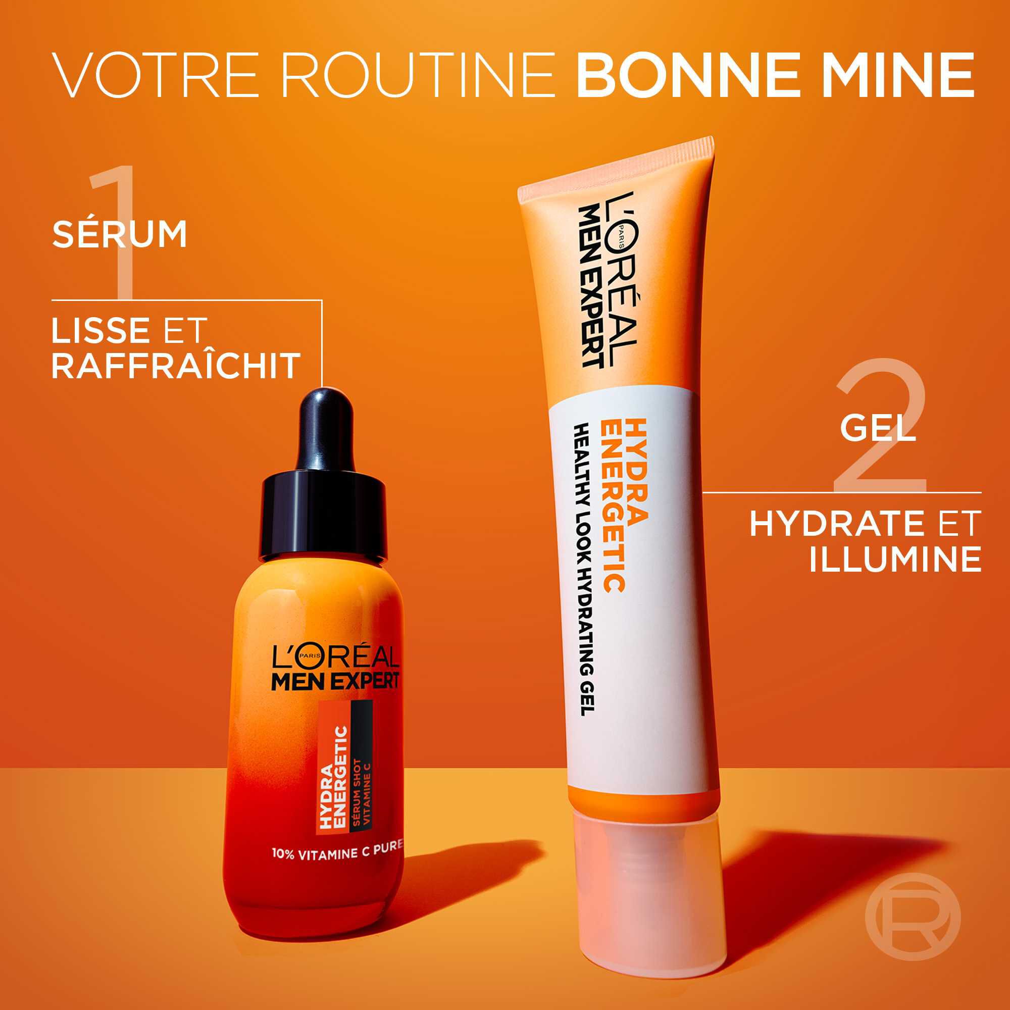 Men Expert Gel Hydratant Bonne Mine Hydra Energetic