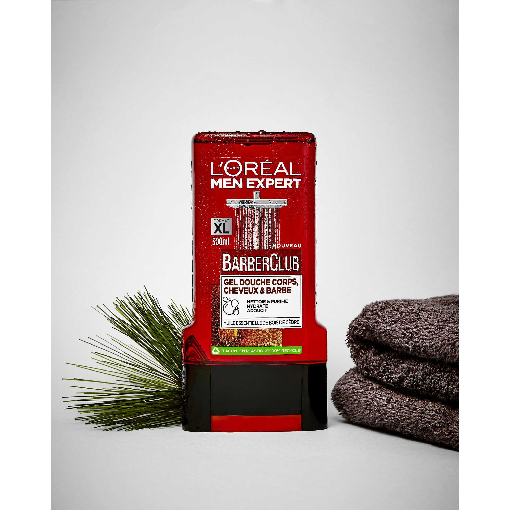 Gel Douche Corps, Cheveux & Barbe BarberClub