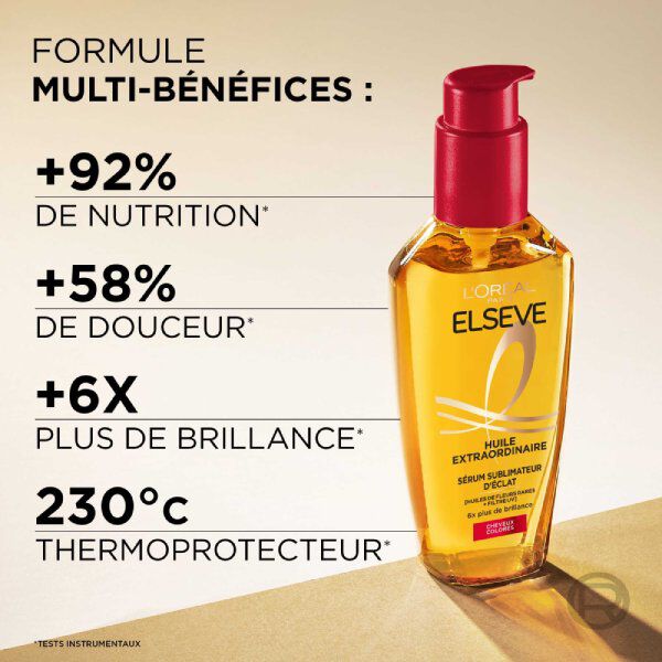 Elseve Huile Extraordinaire Cheveux Colores