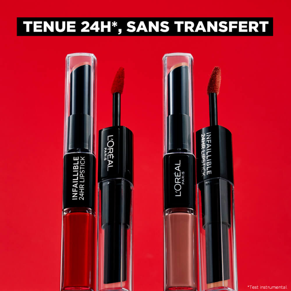 Rouge a levres longue tenue Infaillible 24H Duo