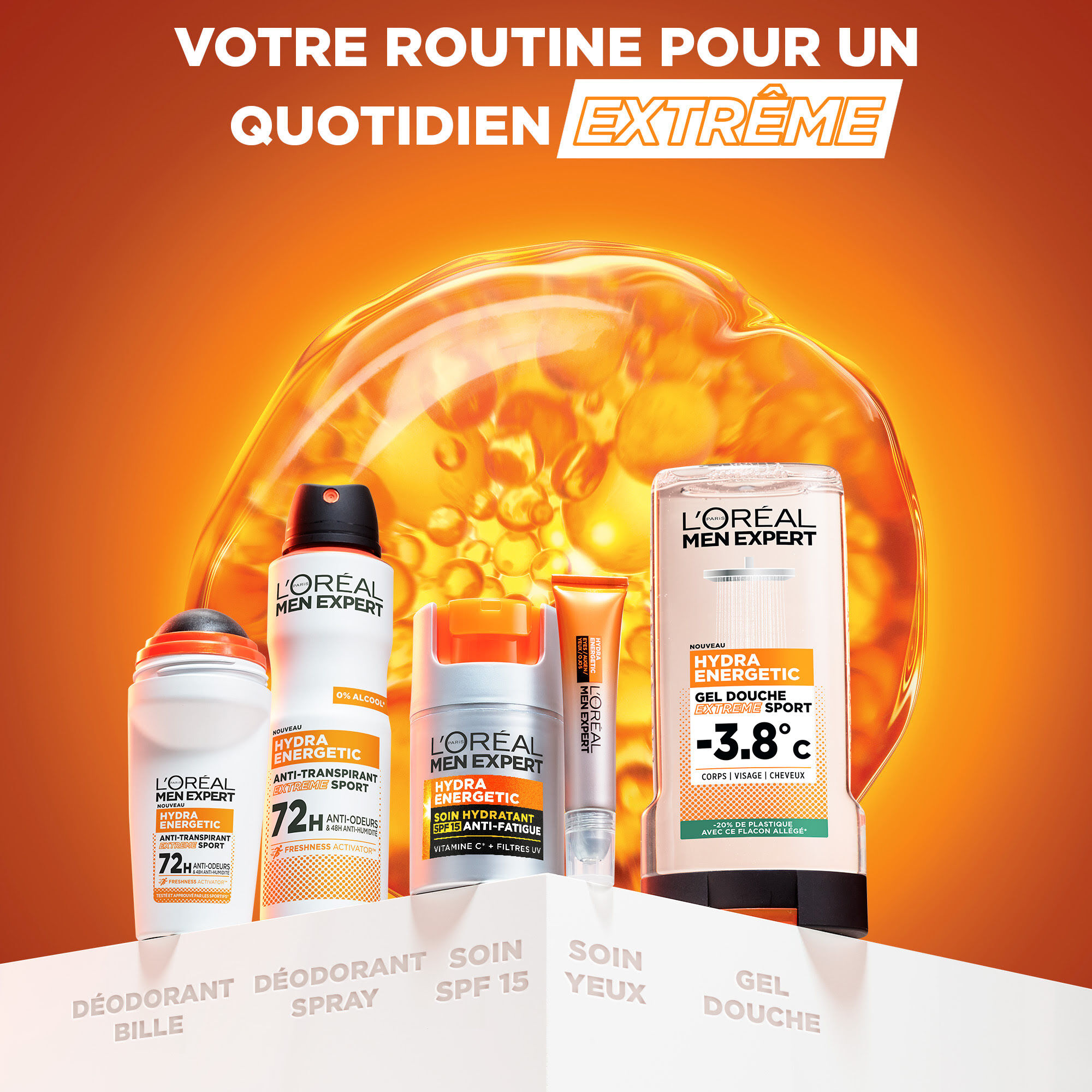 Men Expert Hydra Energetic Extreme Sport Deodorant