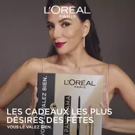 L'Oreal Paris   Coffret Cadeau – L'Oreal Paris Panorama All Night Black, Infaillible Grip Liner Noir, Color Riche Satin Rose Tendre