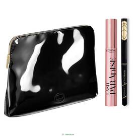 Trousse Femme - Mascara Lash Paradise Noir Intense + Eyeliner Perfect Slim Noir