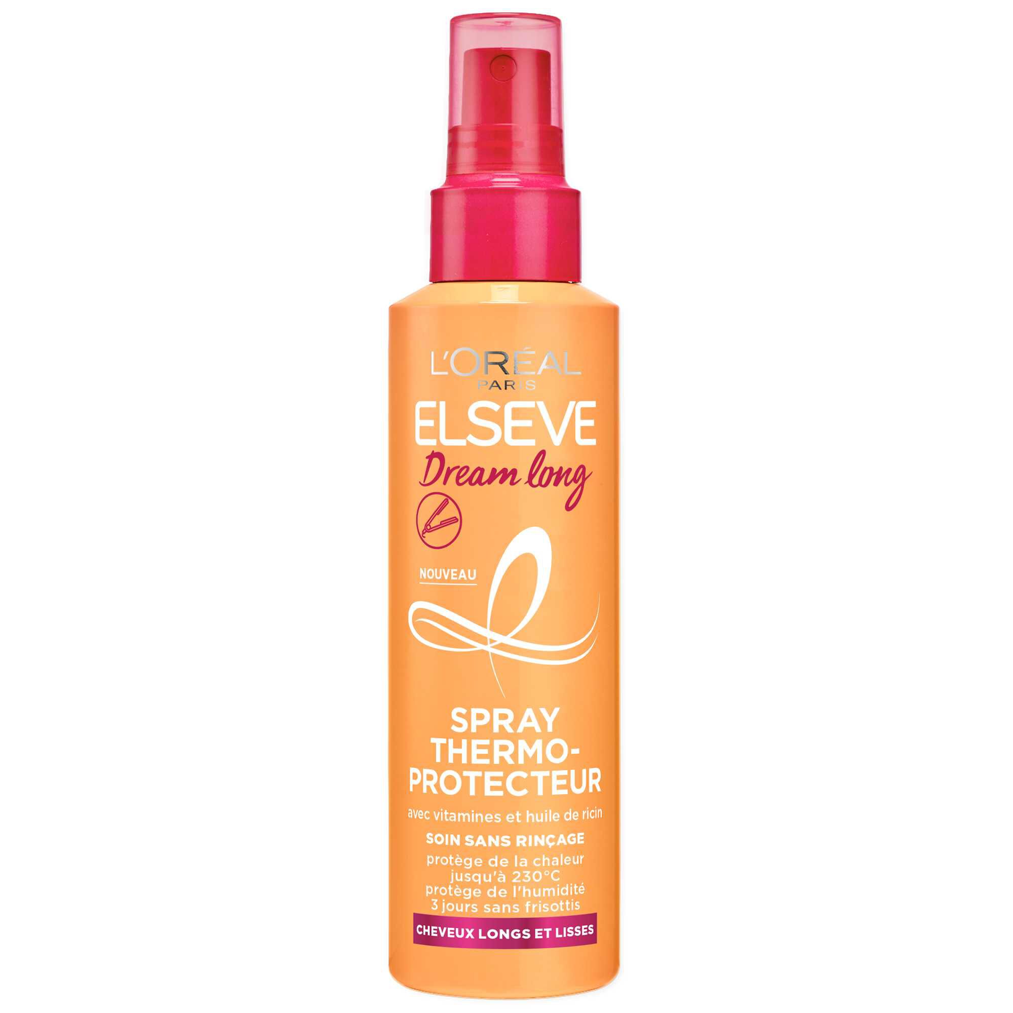 Spray Thermoprotecteur pour Cheveux Longs