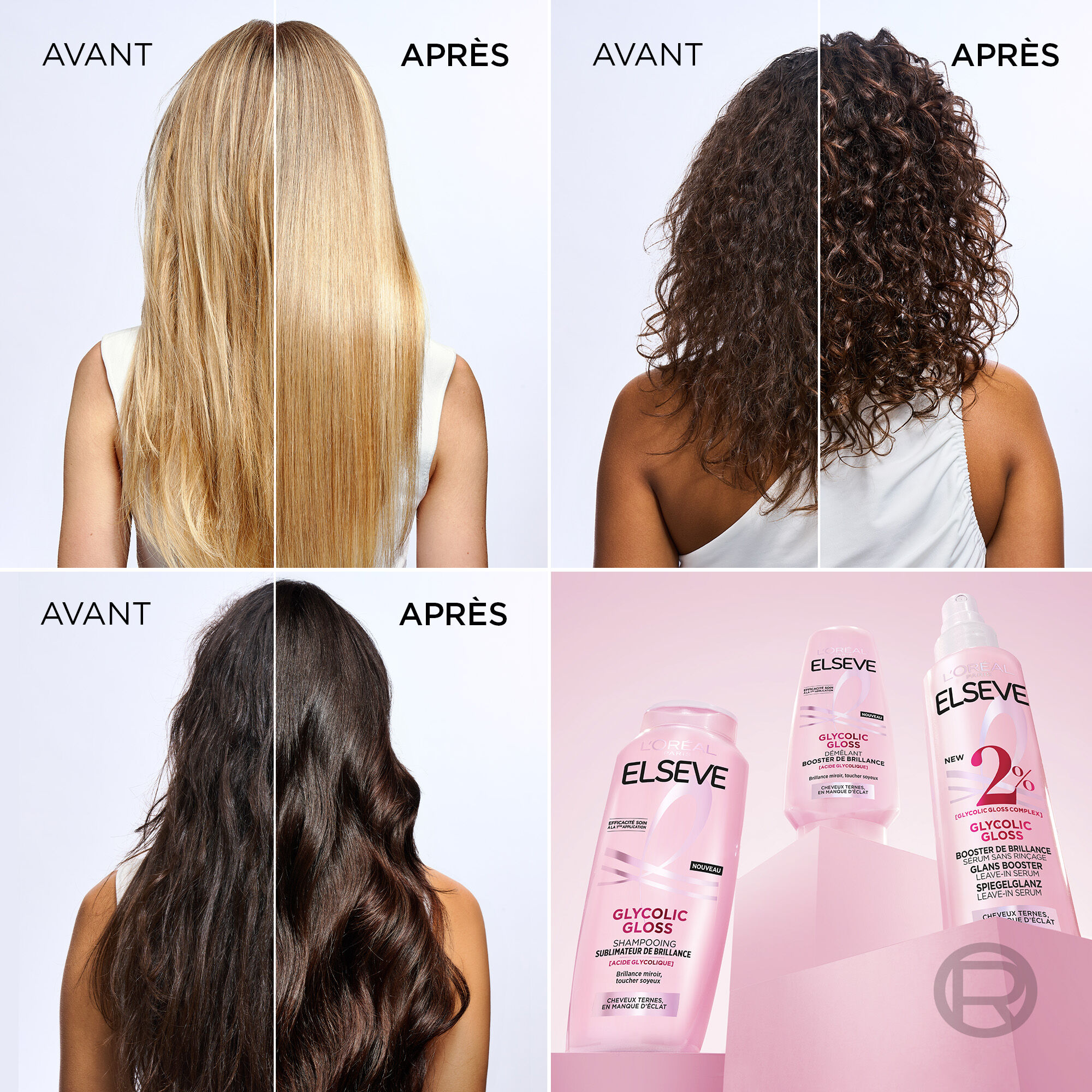 Elseve Ultimate Glycolic Gloss Serum ​