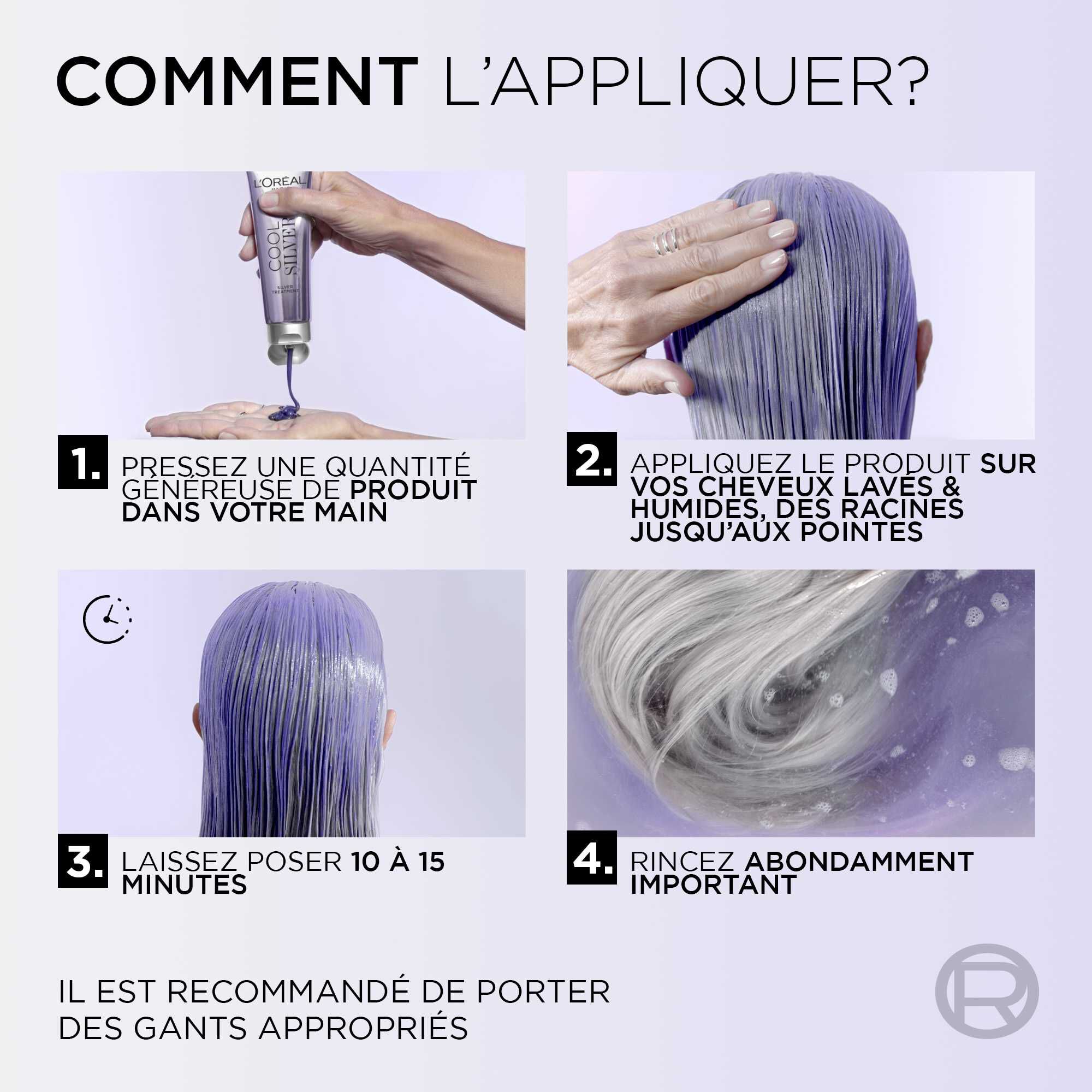 Cool Silver   Soin Sublimateur de Gris - dejaunit et renforce la fibre