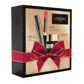 Coffret Cadeau femme – Creme Anti-Rides + Mascara Noir + Rouge a levres