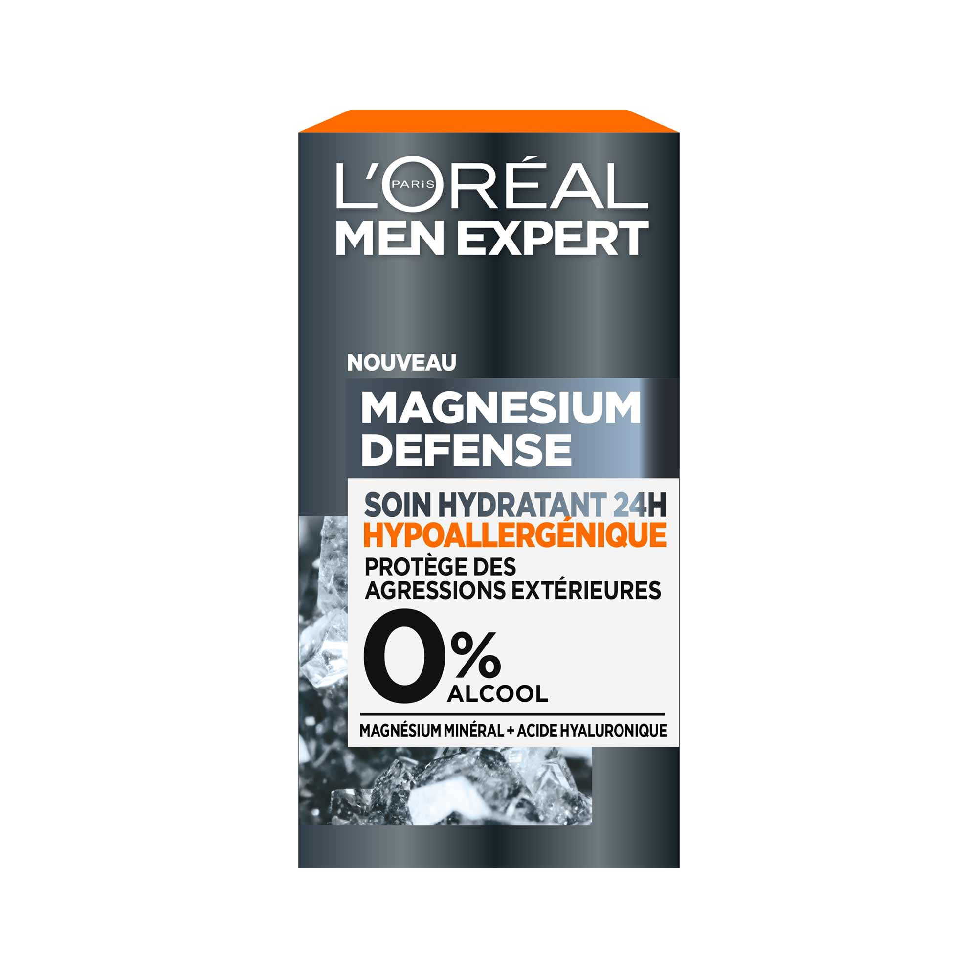 Magnesium Defense Soin Hydratant 24H Hypoallergenique 0%