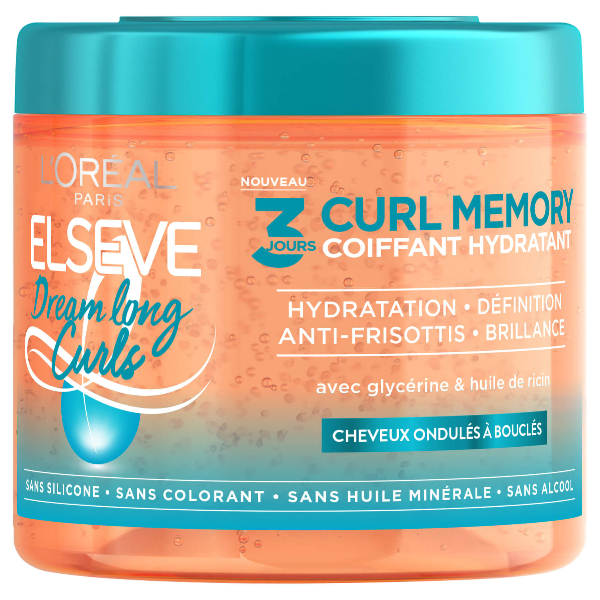 Elseve Dream Long Curls Coiffant Hydratant 3 Jours Curl Memory