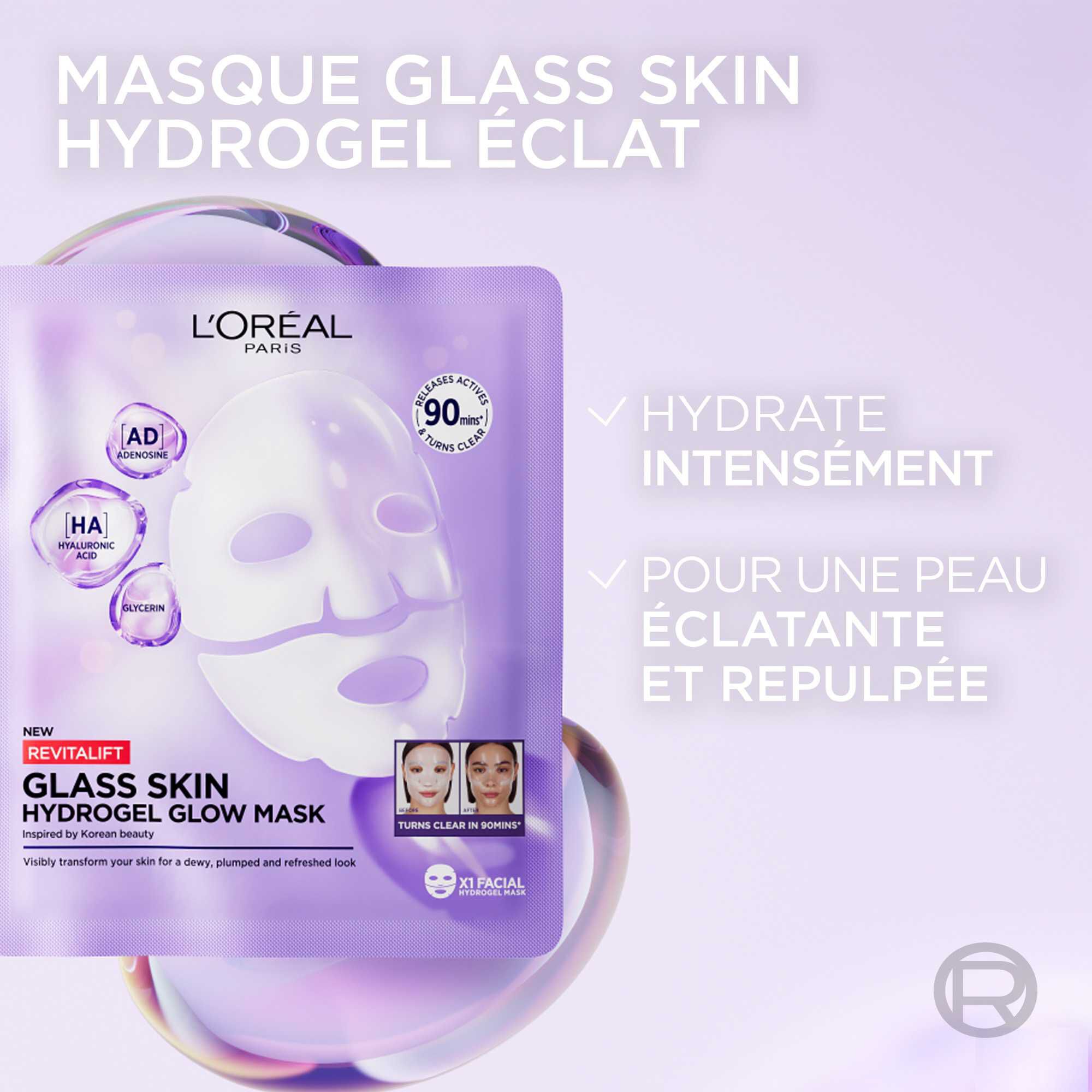 Revitalift Filler Masque Glass Skin Hydrogel