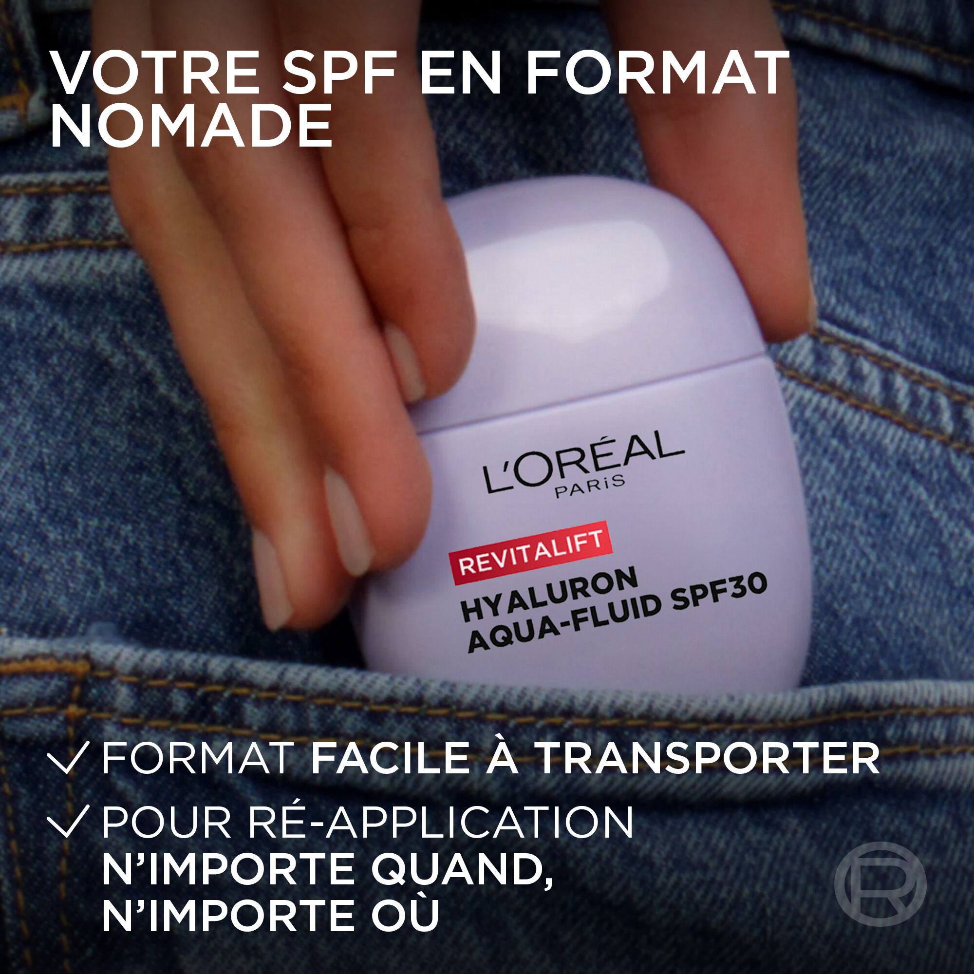 Revitalift Filler Aqua-Fluide SPF30 Hyaluron Repulpant