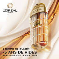 Age Perfect Serum Anti-Age Le Duo, Fermete Instantanee, Anti-Rides et Eclat de la Peau.