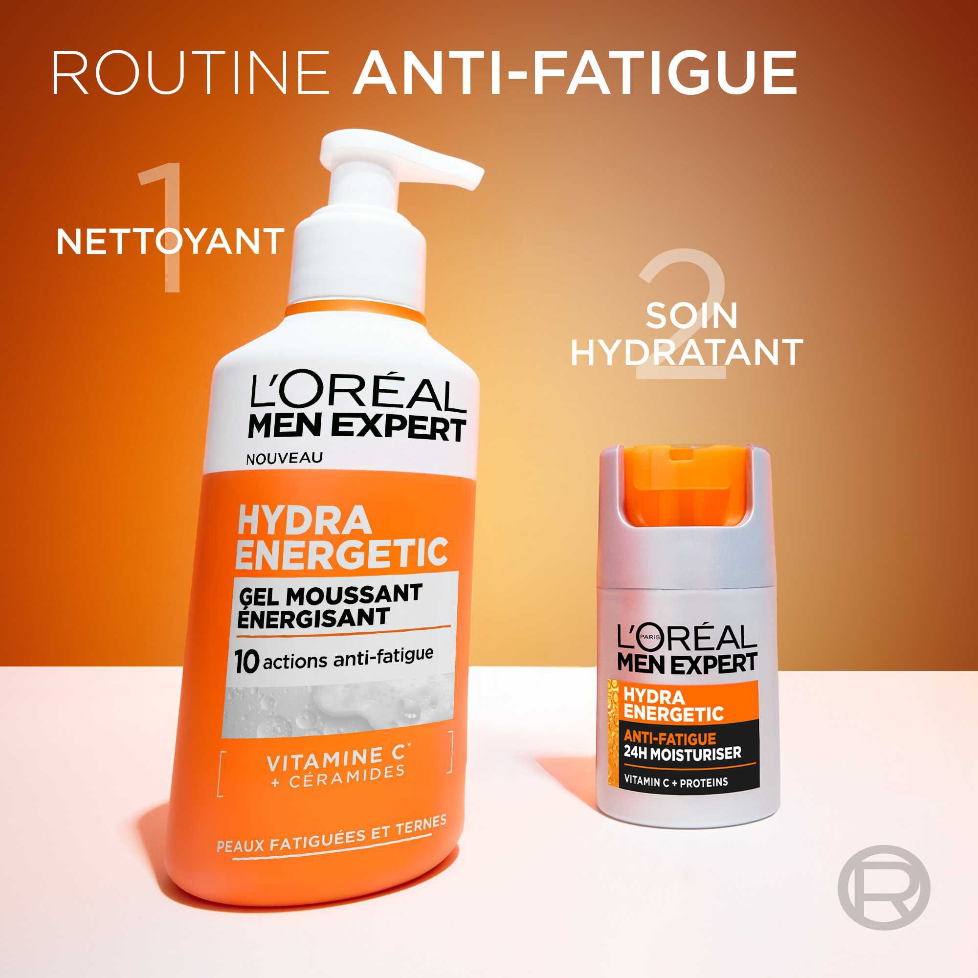 Men Expert Gel Moussant Energisant Hydra Energetic