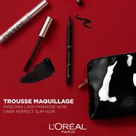 Trousse Femme - Mascara Lash Paradise Noir Intense + Eyeliner Perfect Slim Noir