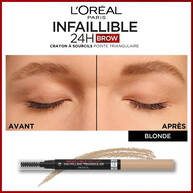 Crayon a Sourcils Infaillible 24H Brow Crayon a Sourcils Pointe Triangulaire