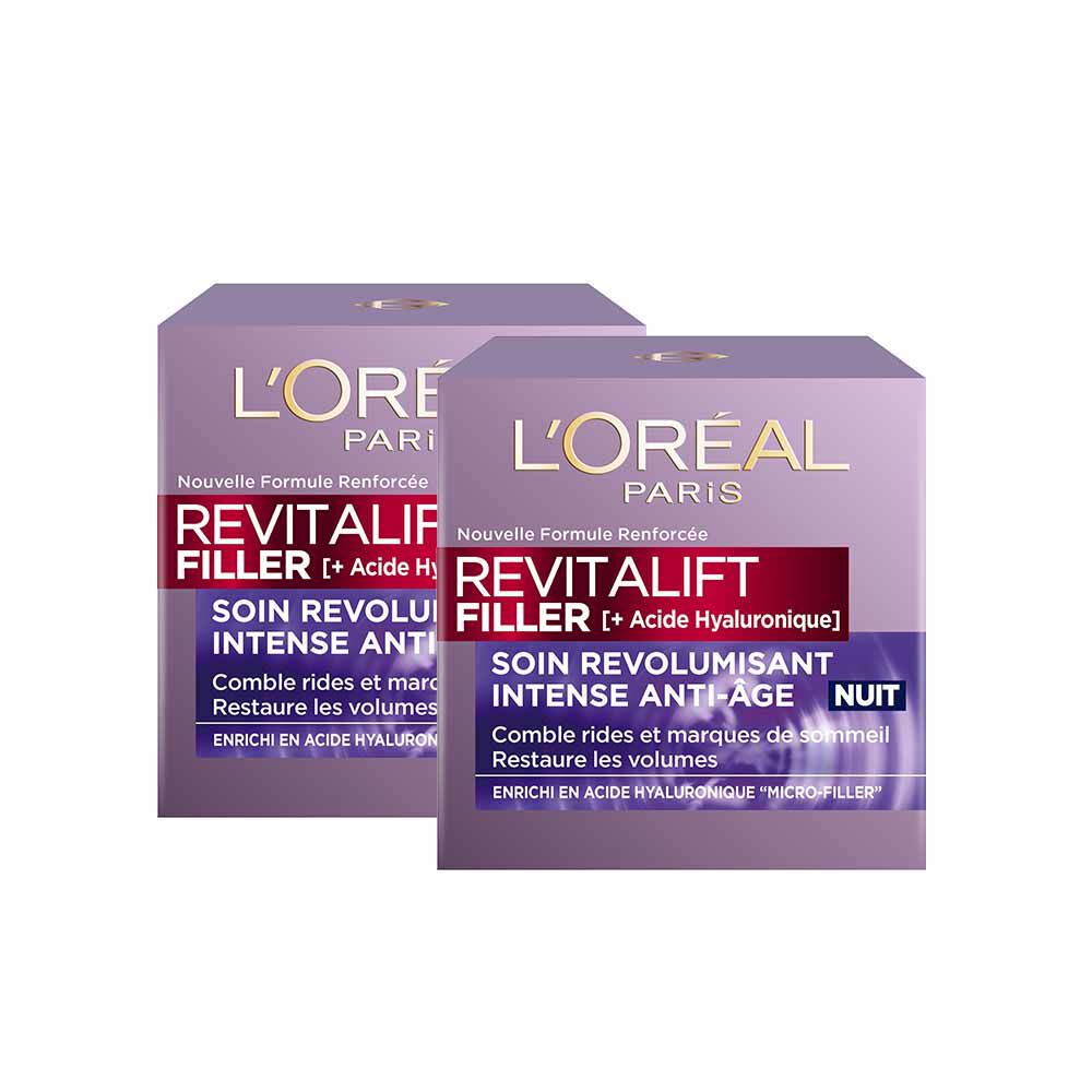 Lot de 2 - Revitalift Filler [+ Acide Hyaluronique] Nuit