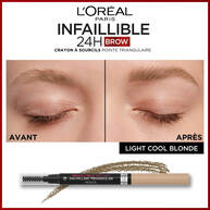 Crayon a Sourcils Infaillible 24H Brow Crayon a Sourcils Pointe Triangulaire