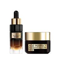 Routine Renaissance Cellulaire - Creme de Jour SPF Age Perfect +  Serum Nuit Midnight