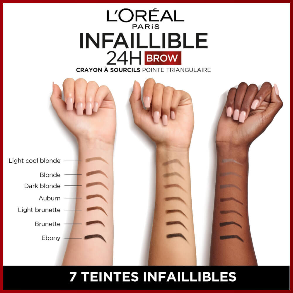 Crayon a Sourcils Infaillible 24H Brow Crayon a Sourcils Pointe Triangulaire