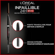 Crayon a Sourcils Infaillible 24H Brow Crayon a Sourcils Pointe Triangulaire