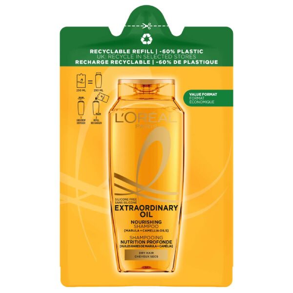 Elseve Huile Extraordinaire Eco-recharge Shampooing