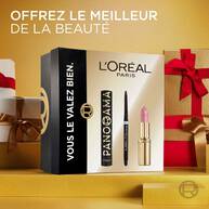 L'Oreal Paris   Coffret Cadeau – L'Oreal Paris Panorama All Night Black, Infaillible Grip Liner Noir, Color Riche Satin Rose Tendre