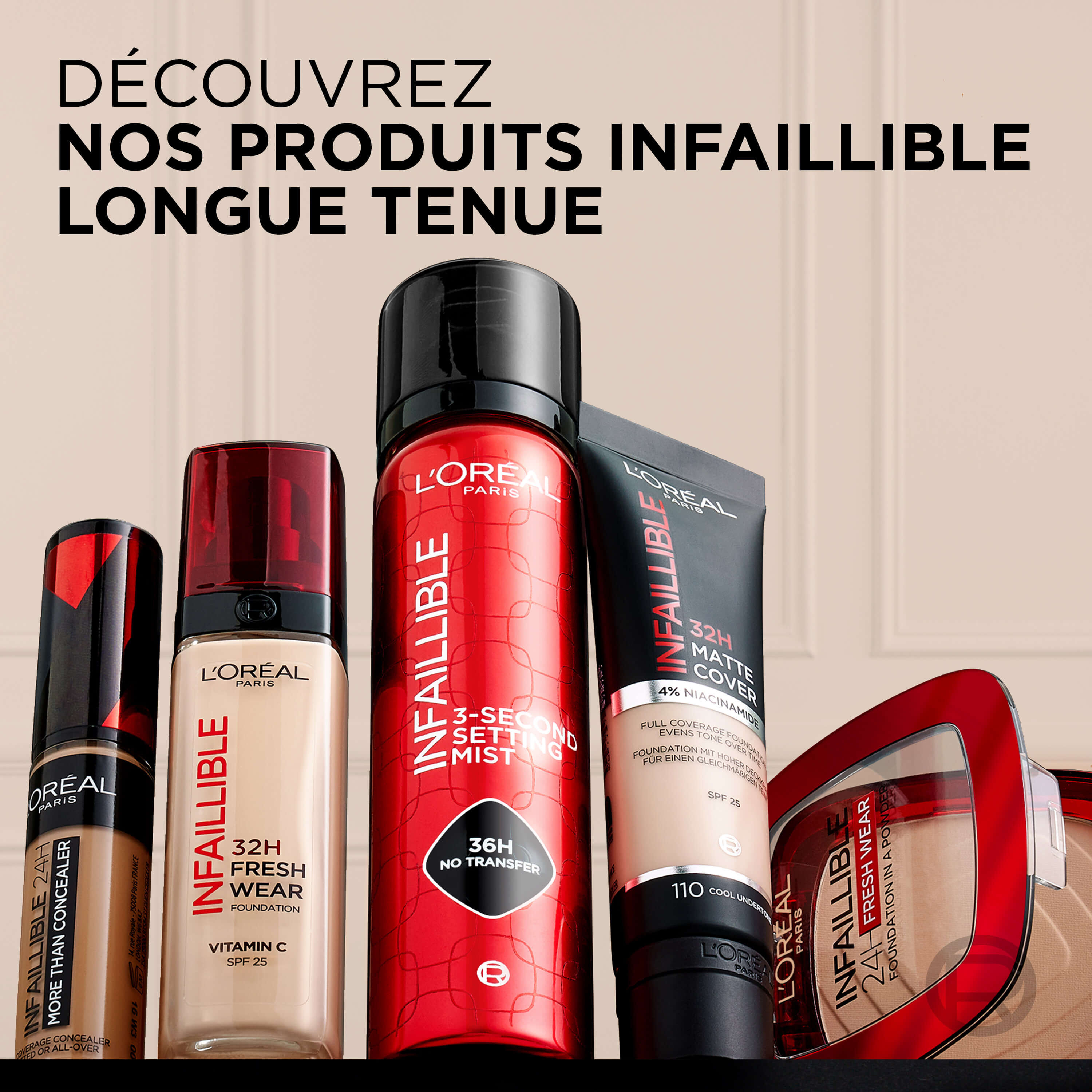 Fond De Teint En Poudre Infaillible 24h