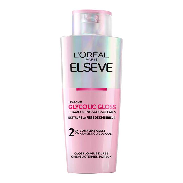L'Oréal Elsève Shampoing Glycolic Gloss Sans Sulfates - by Hana Beauty