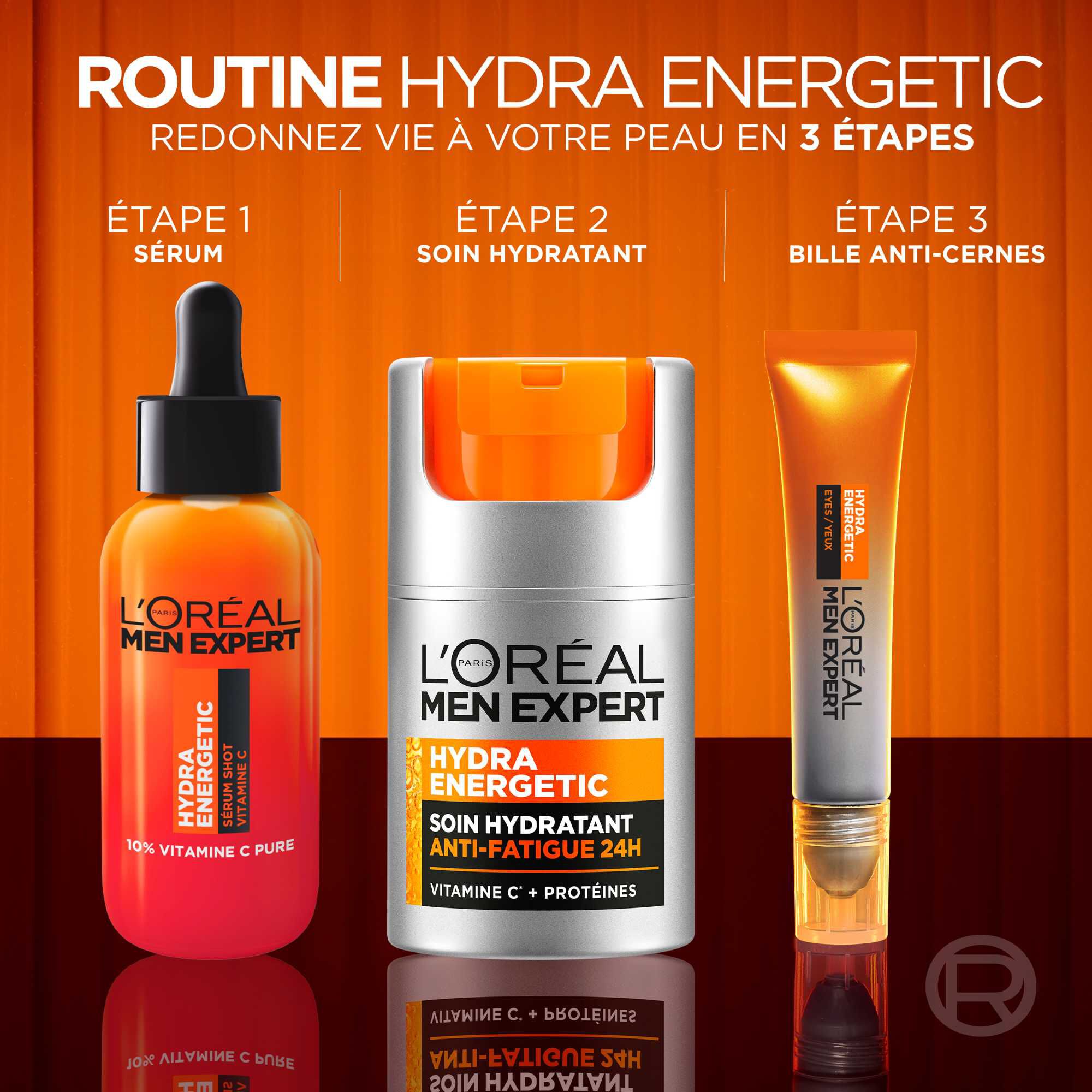 Men Expert Hydra Energetic Anti-Fatigue 24H