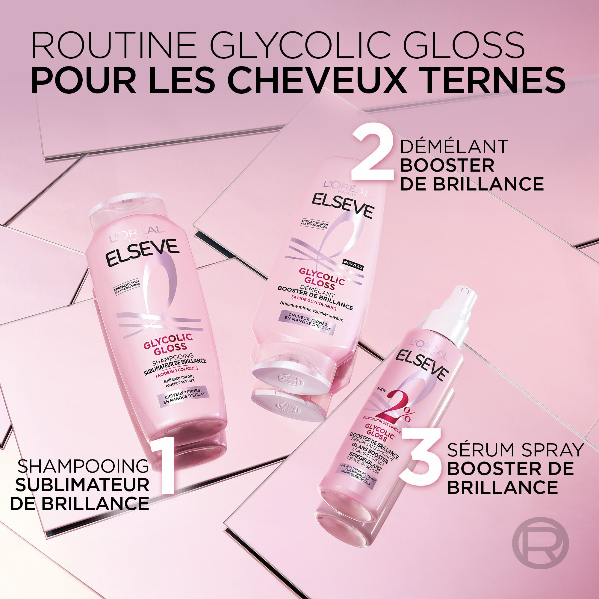 Elseve Ultimate Glycolic Gloss Serum ​