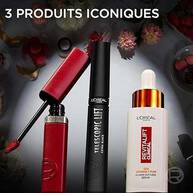 Coffret cadeau - Serum Vitamine C, Mascara, Rouge a Levre