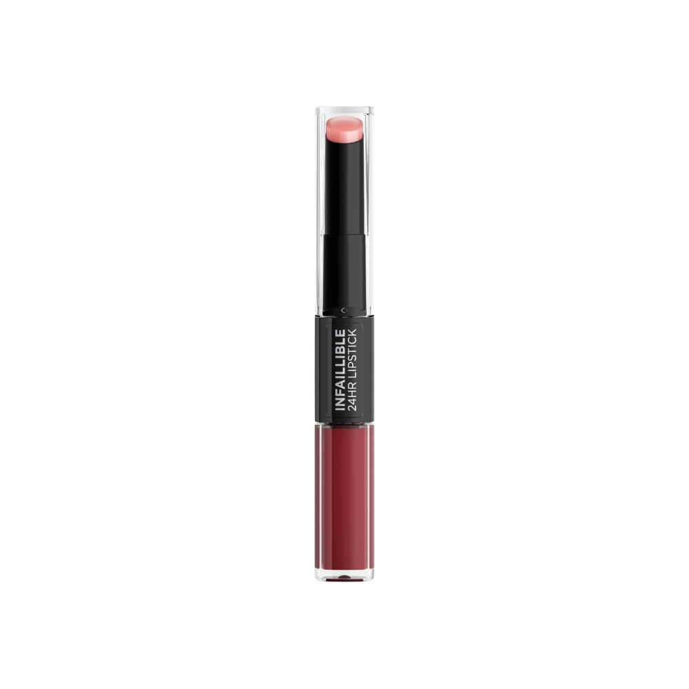 L'Or&eacute;al Paris Infaillible Rouge &agrave; L&egrave;vres Duo 24H 502 Red to Stay