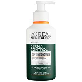 Men Expert Derma Control Gel Moussant Purifiant Anti-Imperfections Acide Salicylique