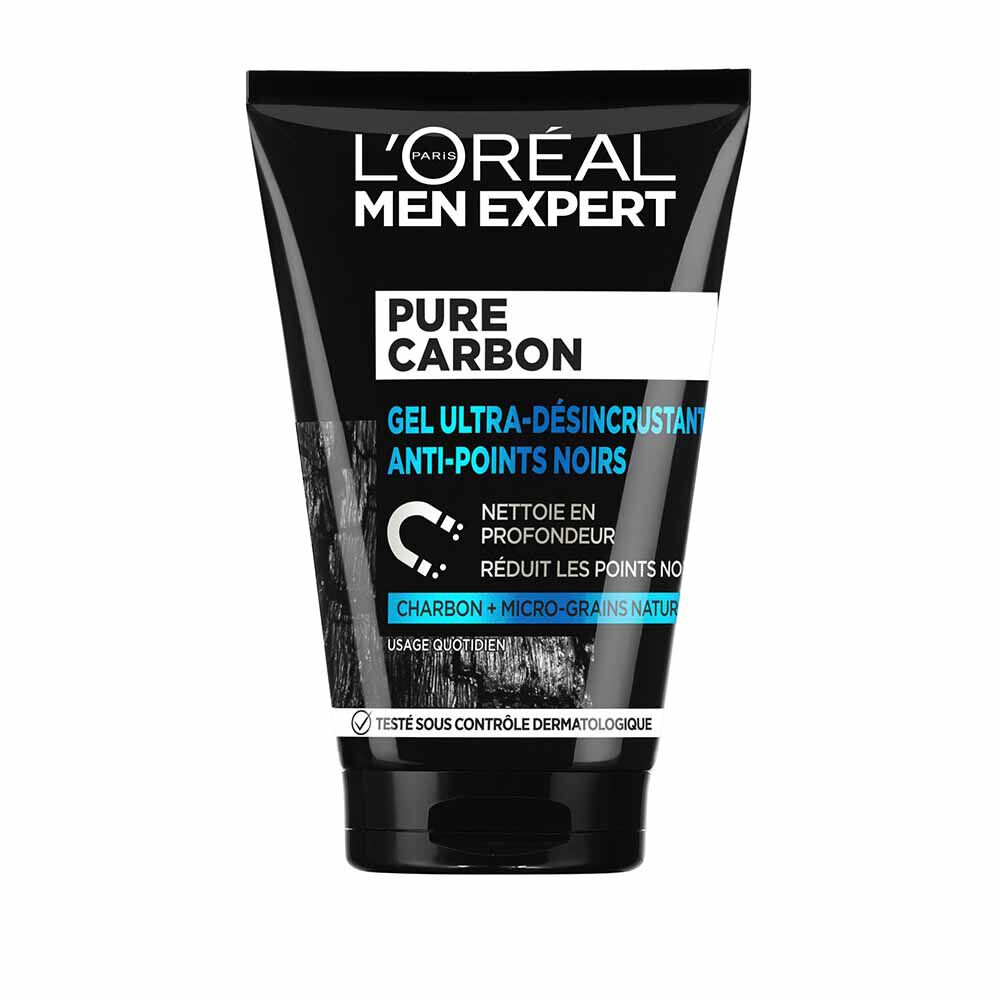 L OREAL PARIS Men Expert Pure Carbon Gel Ultra-D&eacute;sincrustant Anti-Points Noirs - 100 ml - L'Or&eacute;al Paris