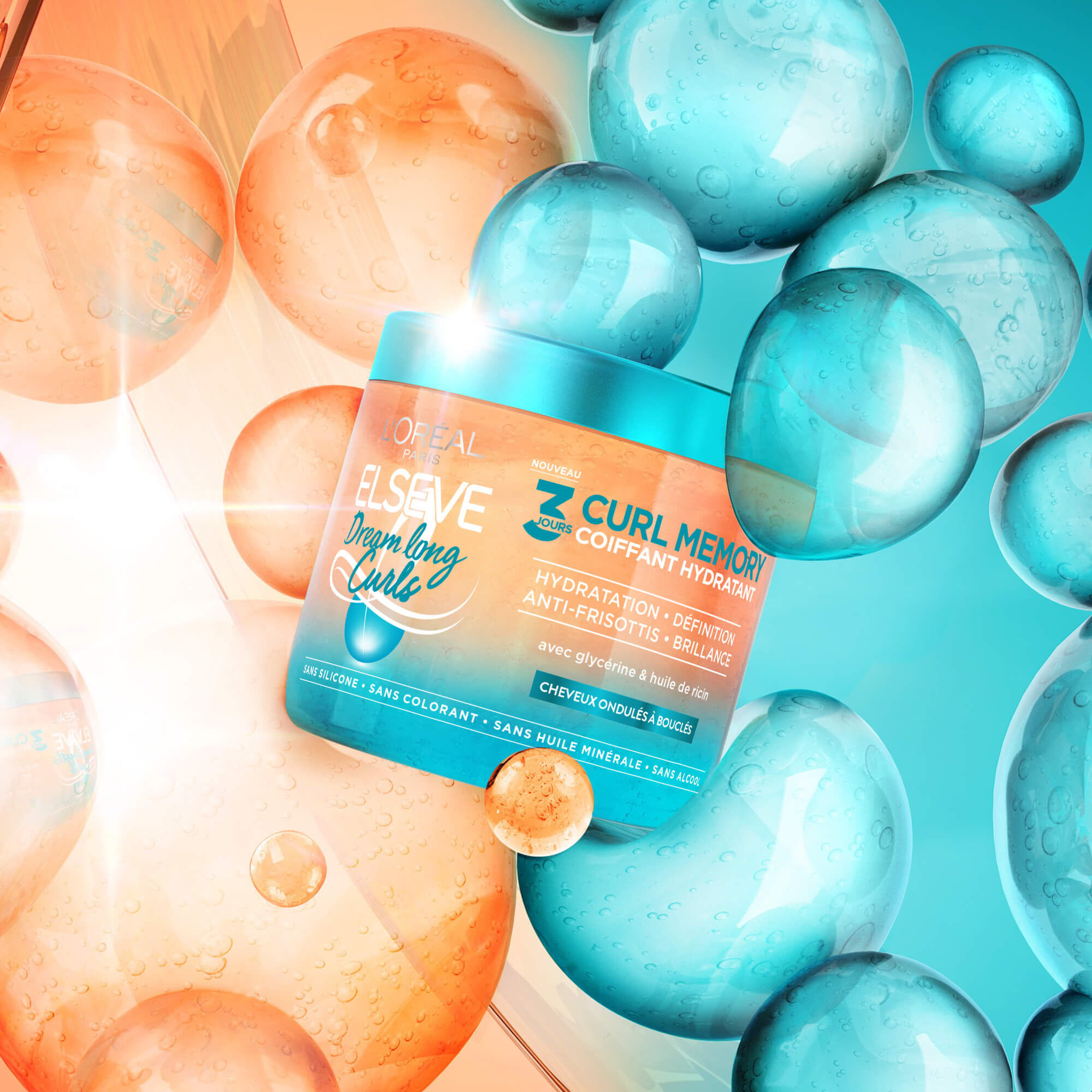 Curls Coiffant Hydratant 3 Jours Curl Memory