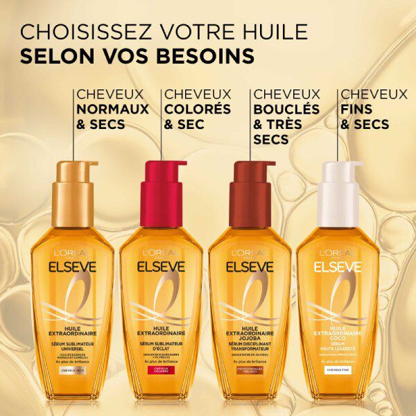 Elseve Huile Extraordinaire Cheveux Colores