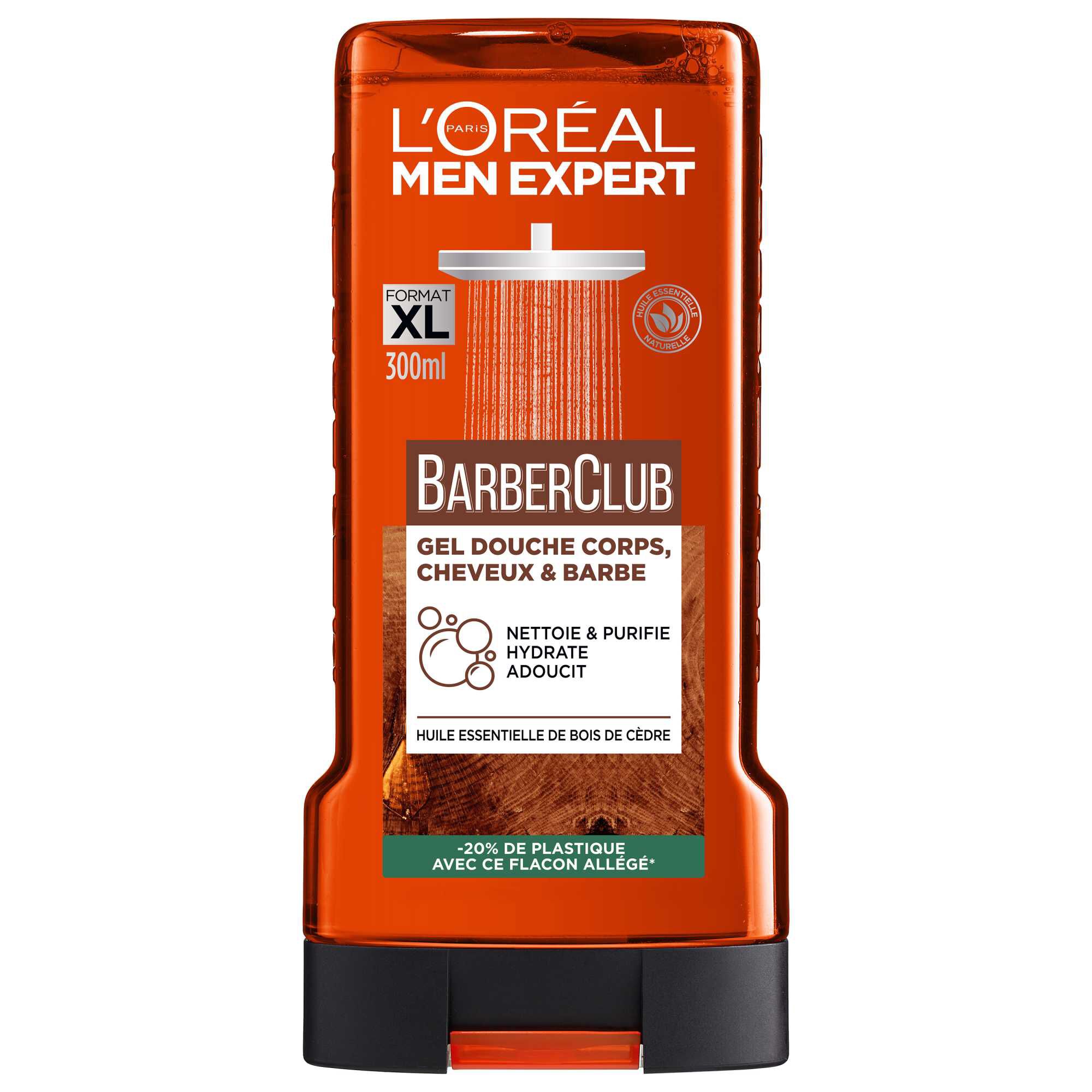 Gel Douche Corps, Cheveux & Barbe BarberClub