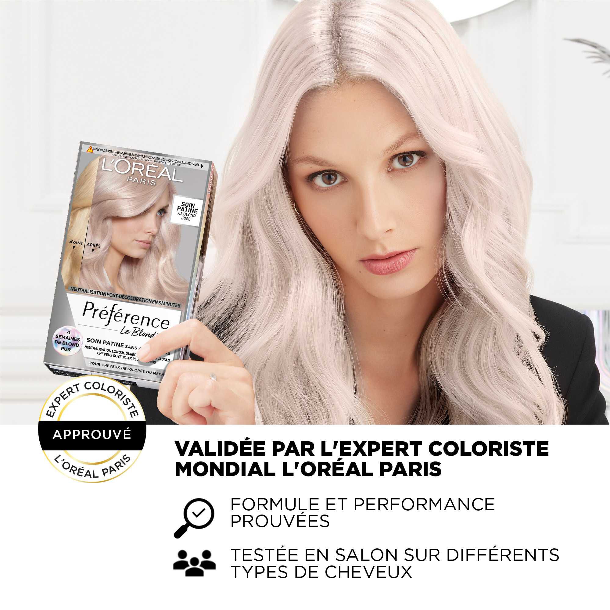 Preference Soin patine, service post-decoloration