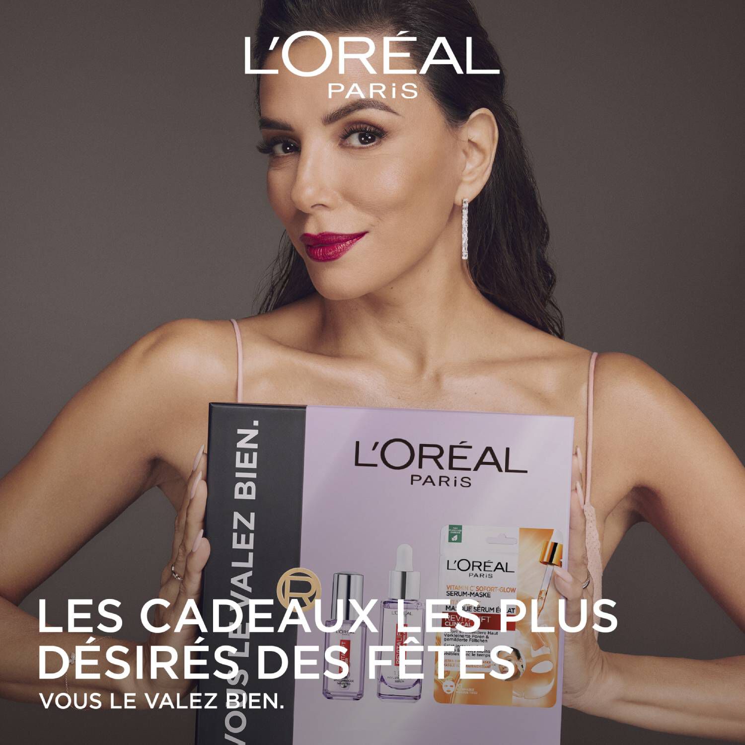Coffret  Soin Serum Revitalift Filler Anti-Rides + Serum Yeux + Masque Eclat Visage
