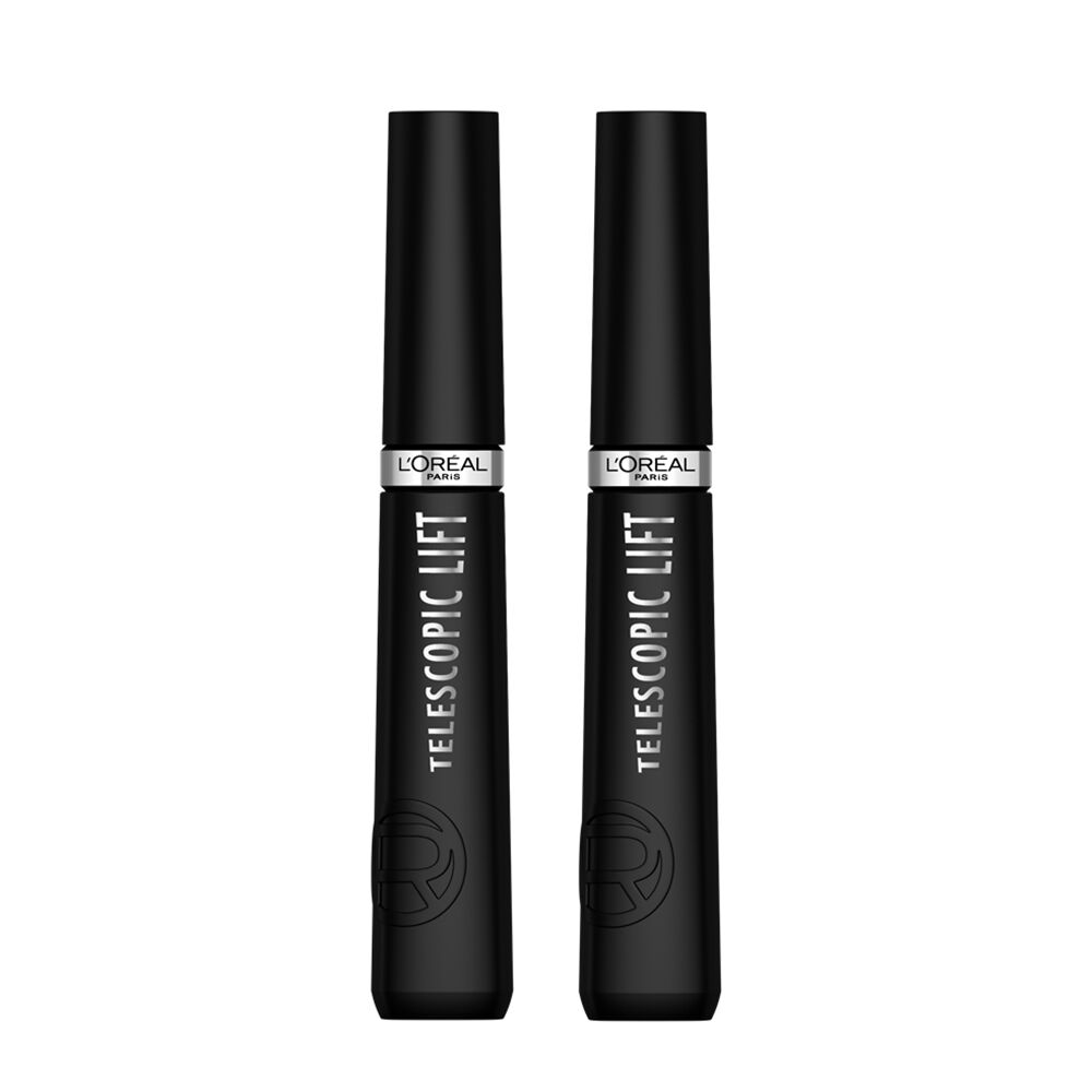 Lot de 2 – Mascara Telescopic Lift Noir - Volume et Longueur +5mm