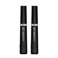 Lot de 2 – Mascara Telescopic Lift Noir - Volume et Longueur +5mm