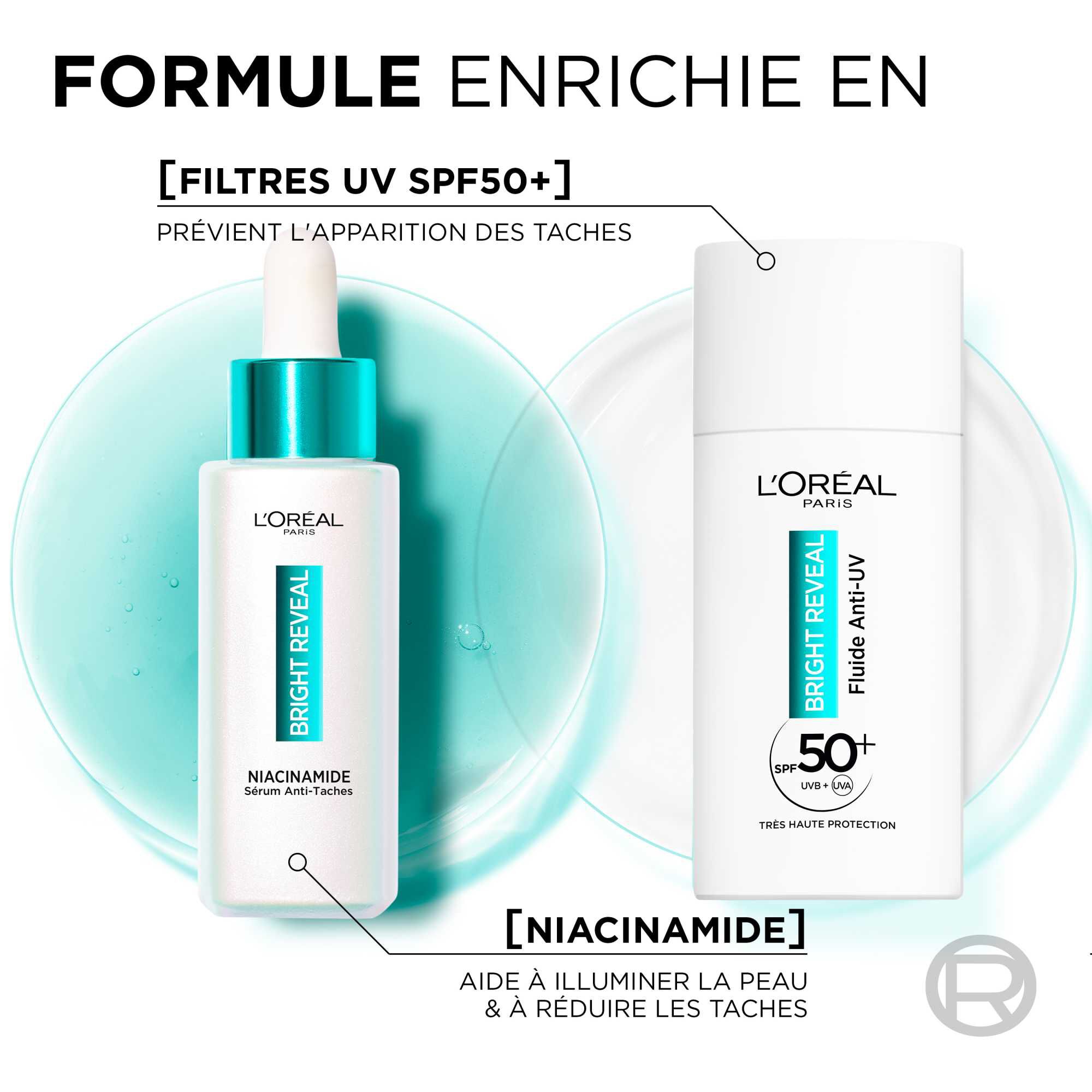 Routine Visage Anti-Taches Niacinamide - Bright Reveal