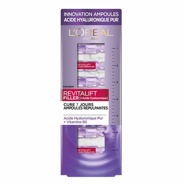 Revitalift Filler [+ Acide Hyaluronique] Ampoules repulpantes Hyaluro-cure