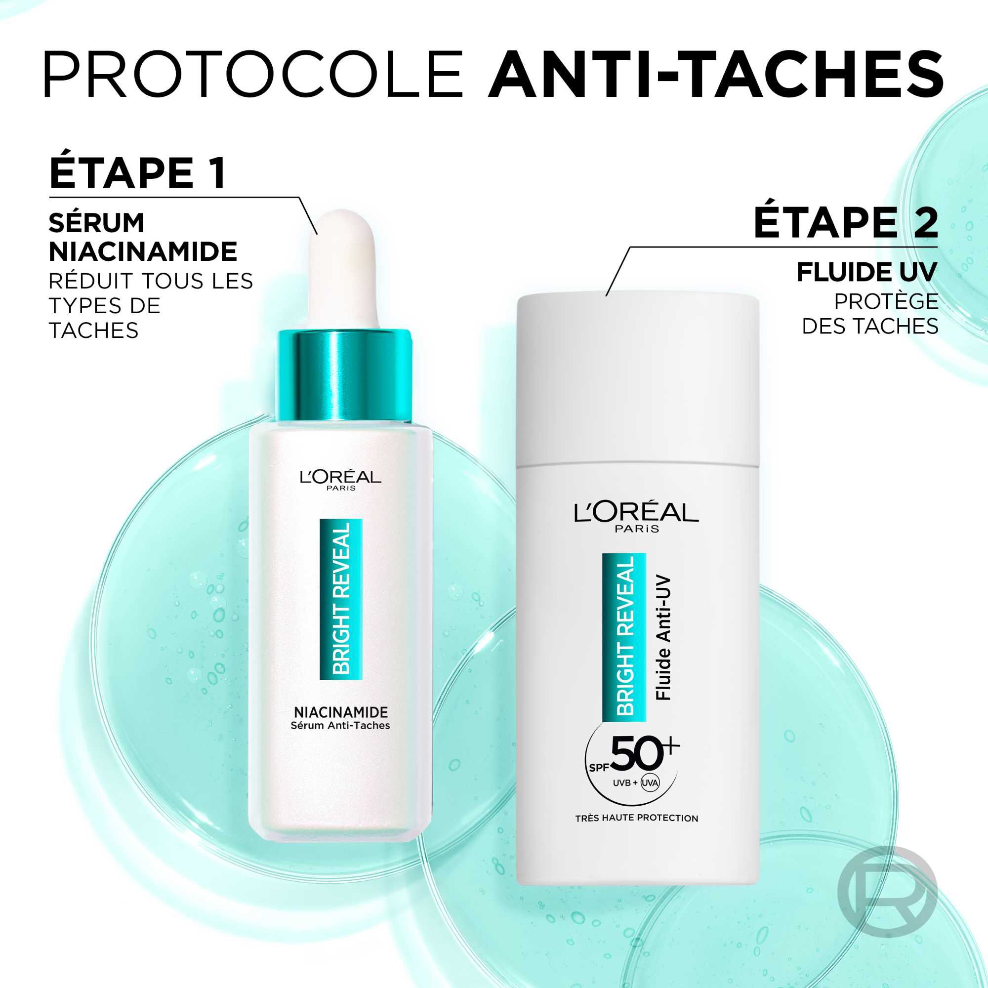 Routine Visage Anti-Taches Niacinamide - Bright Reveal