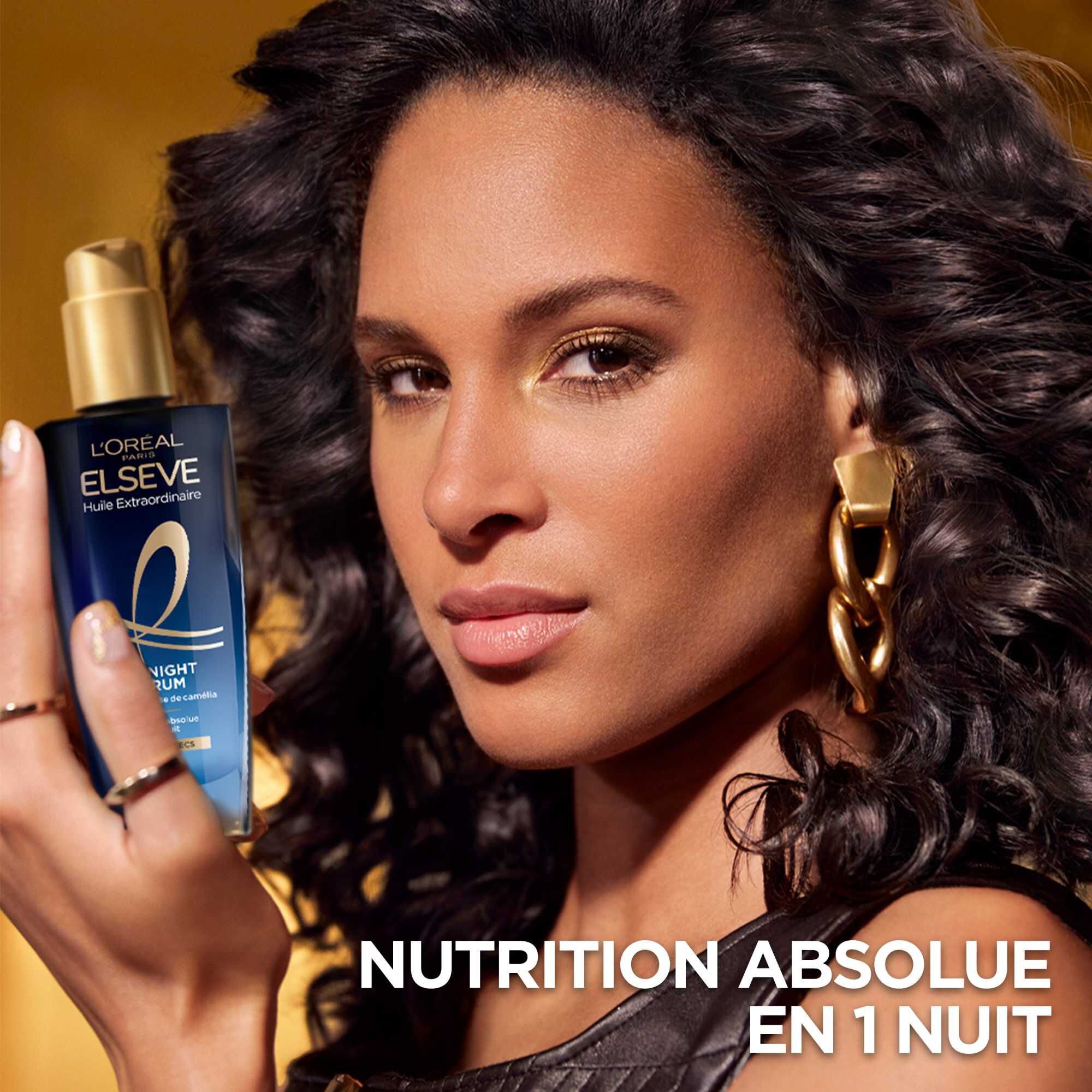 Elseve Huile Extraordinaire Soin Midnight Serum enrichi en huile precieuse de Camelia