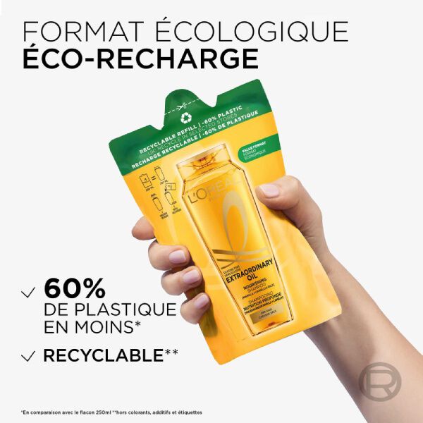Elseve Huile Extraordinaire Eco-recharge Shampooing